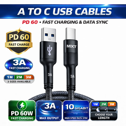 Usb cable - usb-a, to