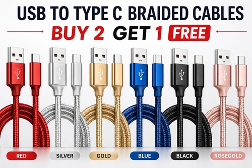 Fast usb typec braided - fast,