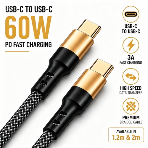 Usb cable pd 60w - usb, to